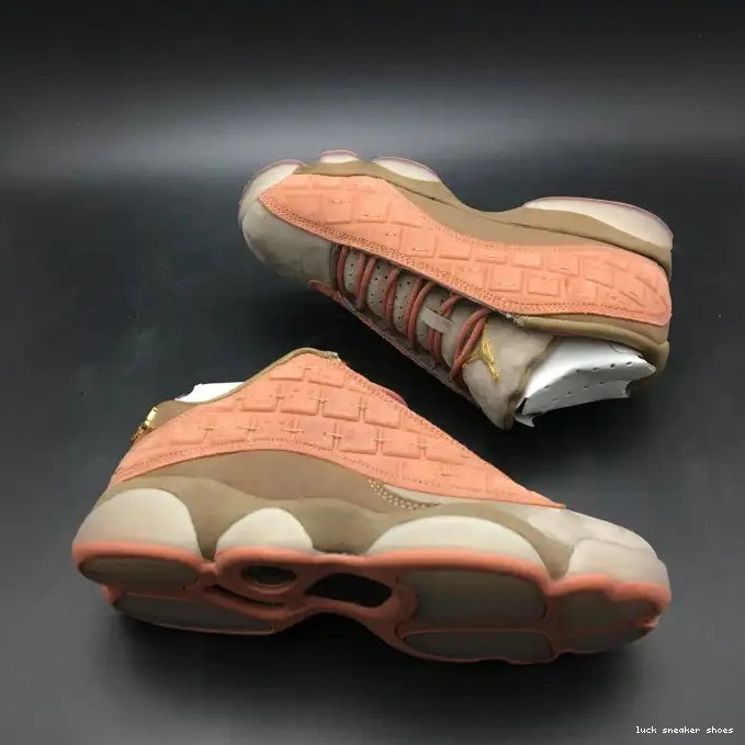 Cheap LUCY AT3102-200 Air Blush CLOT Canteen-Terra Low x Sepia 13 Stone Jordan 0602
